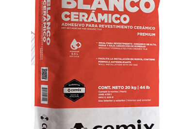 Adhesivo Cemix Blanco Ceramico 20Kg