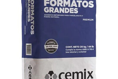 Adhesivo Cemix Formato Grandes Blanco 20Kg