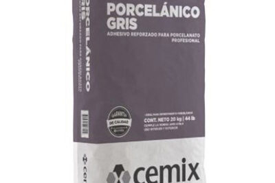 Adhesivo Cemix Porcelanico Gris 20Kg