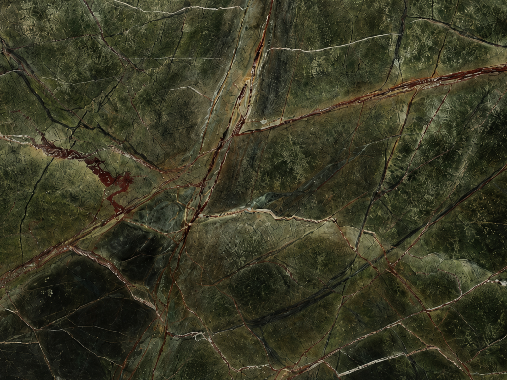 RAIN FOREST GREEN CLOSE UP
